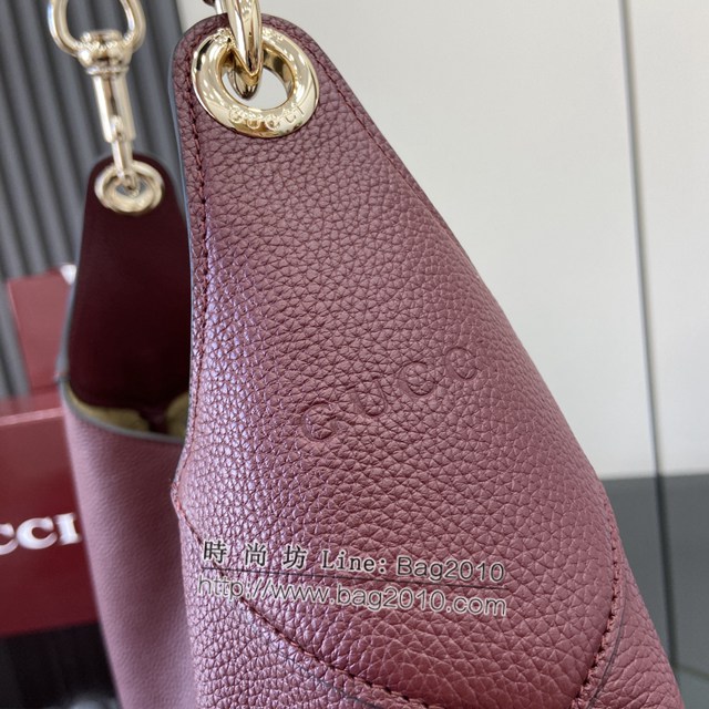 Gucci專櫃古馳最新款Body雙鎖扣中號肩背包 jh2041型號：820169